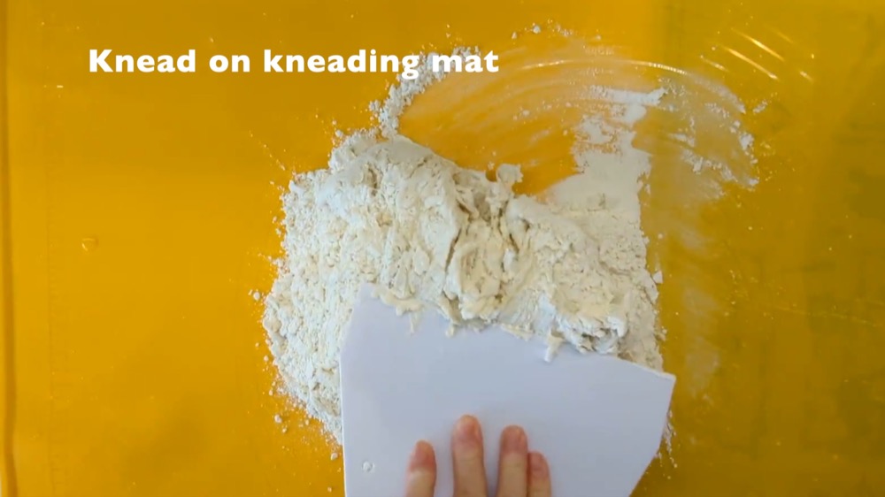 knead with hands